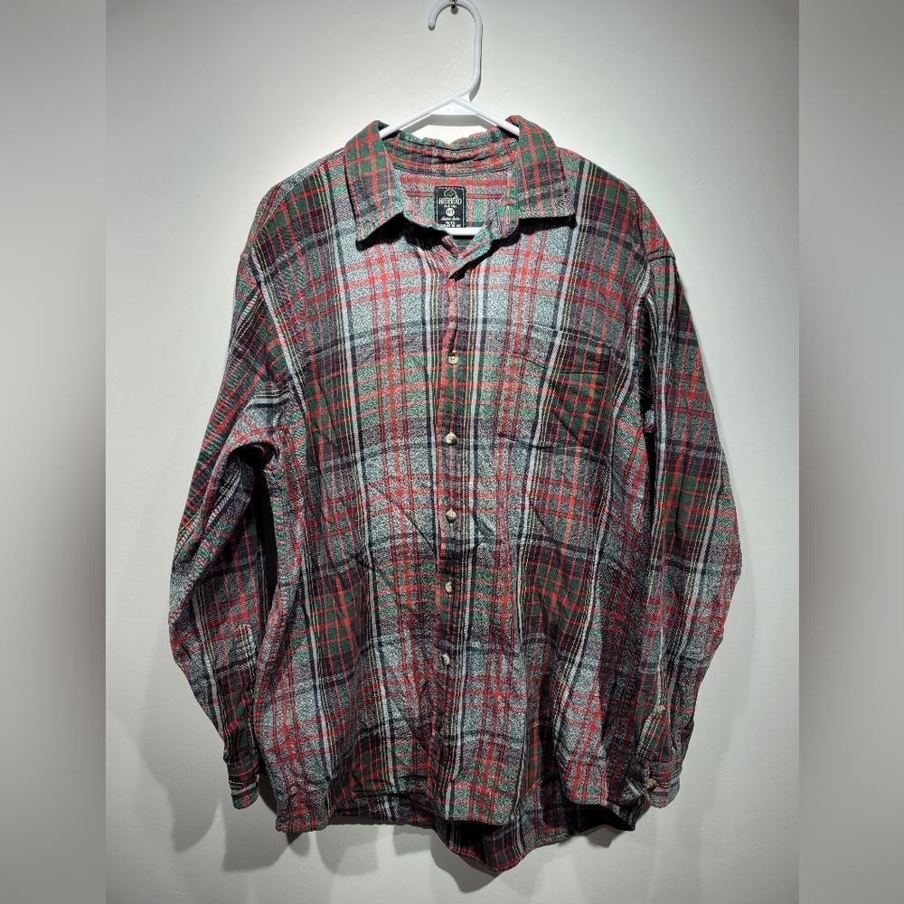 Red Head men's plaid Shacket